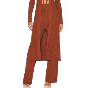 Cult Gaia Joplin Wide Leg Pants in Ember Size XS NWT